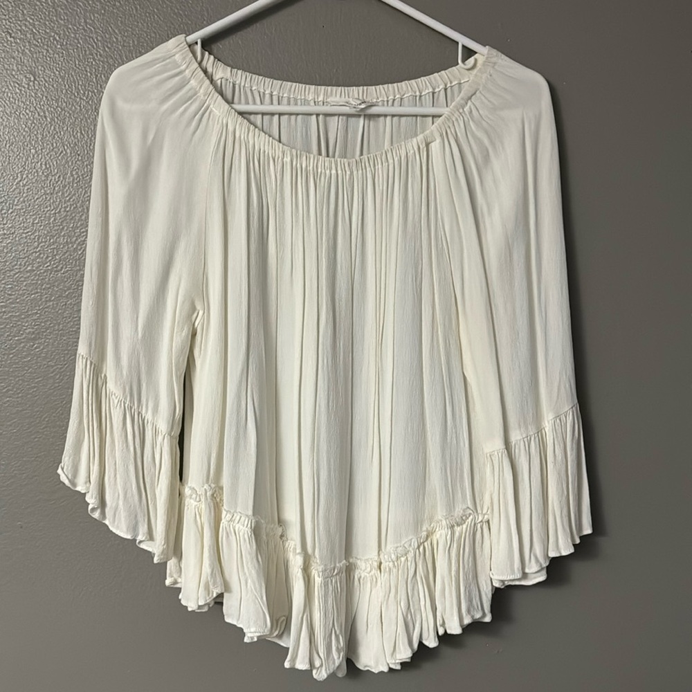 Olivaceous off shoulders top